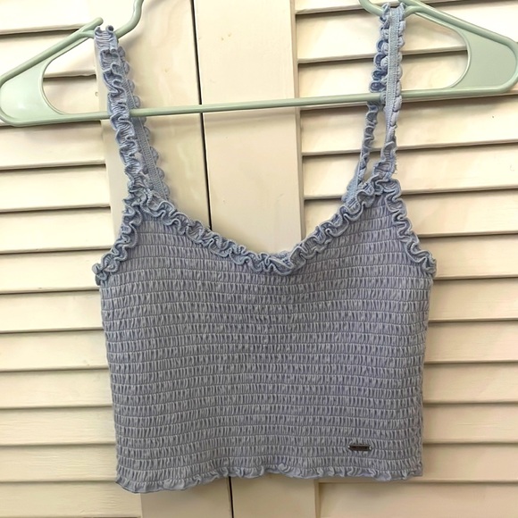 Hollister Tops - Hollister light blue tank top